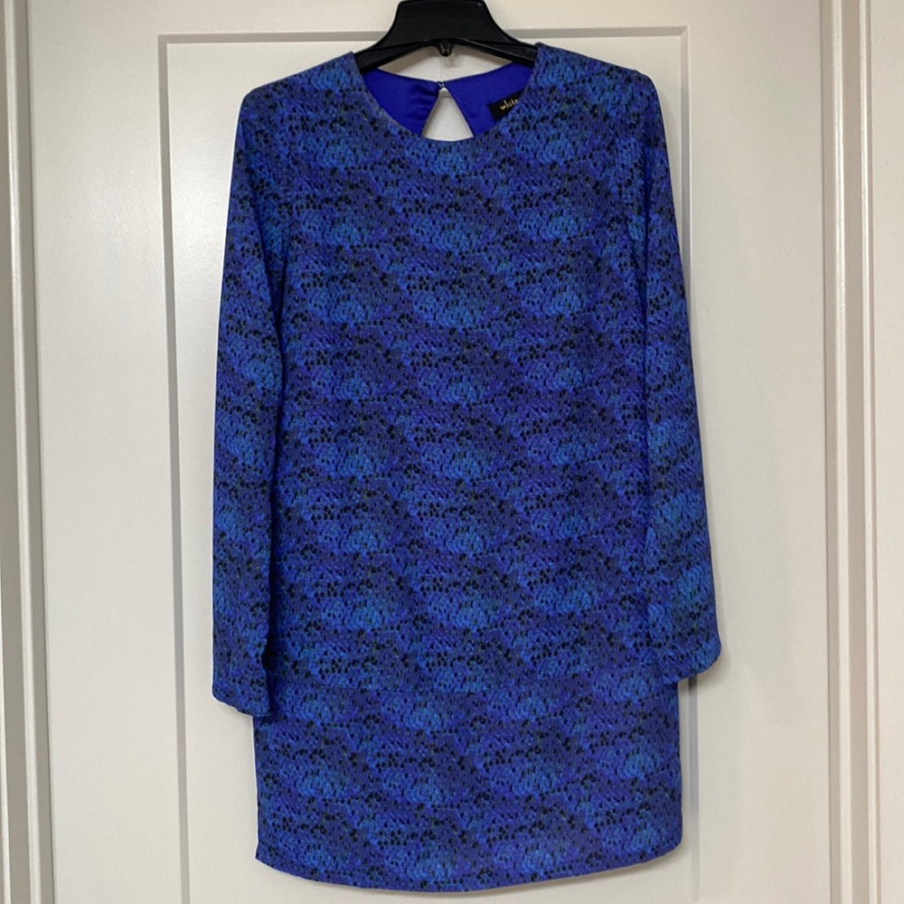 Whitney Eve size 8 printed shift dress